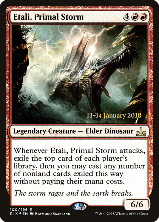 Etali, Primal Storm (100) (Prerelease) - Foil