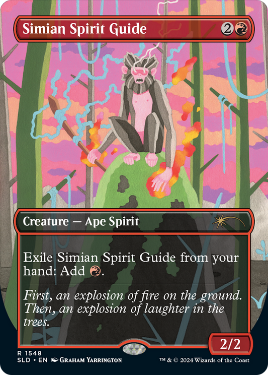 Simian Spirit Guide (1548) (Borderless)
