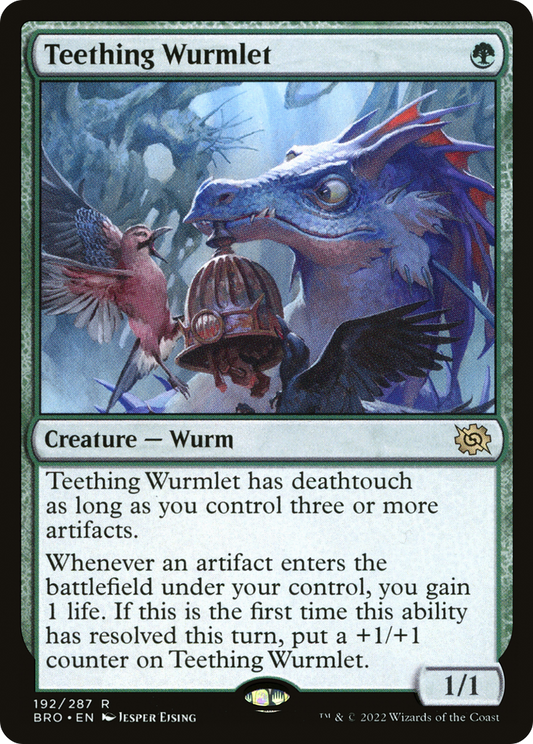 Teething Wurmlet - Foil