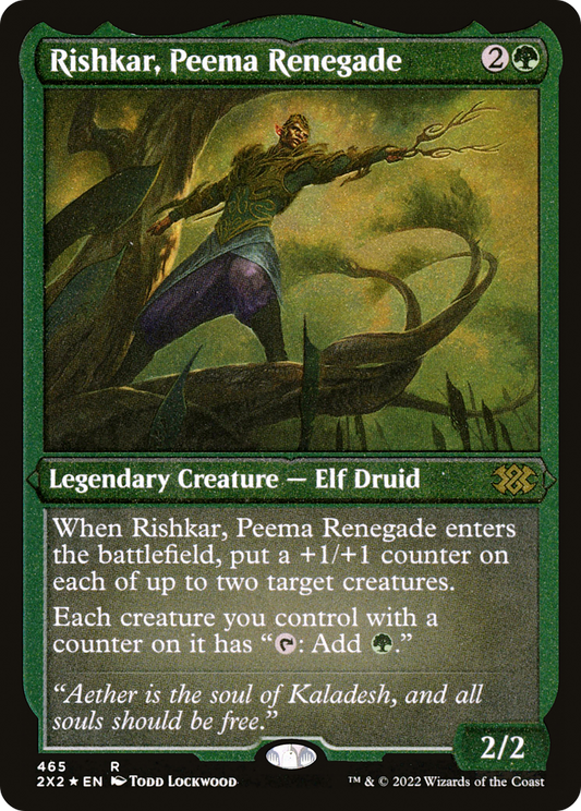 Rishkar, Peema Renegade - Foil Etched