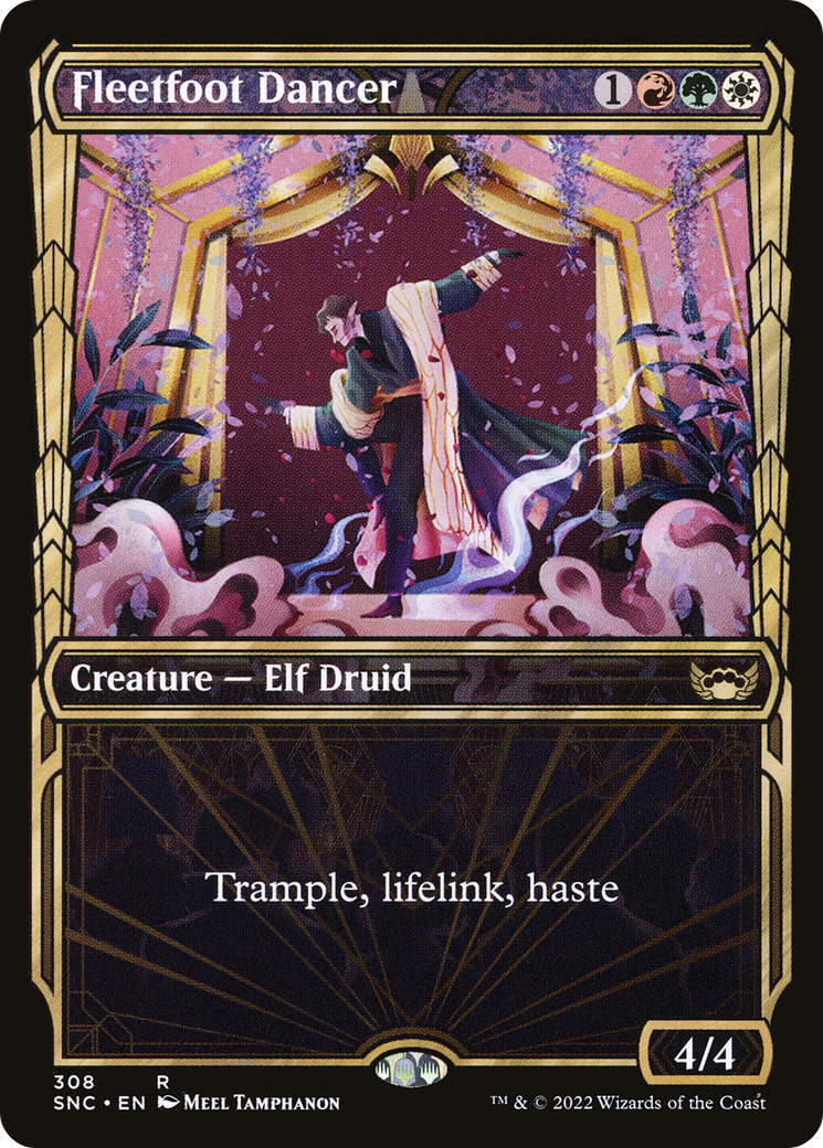 Fleetfoot Dancer (308) (Showcase) - Foil