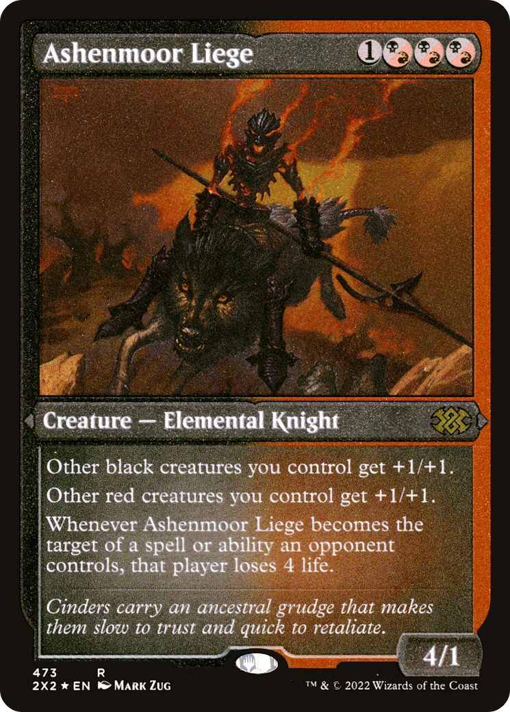 Ashenmoor Liege - Foil Etched