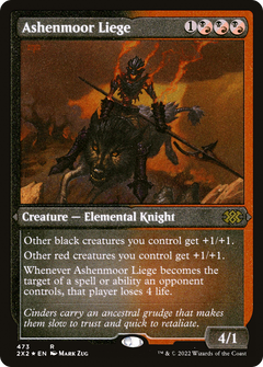 Ashenmoor Liege - Foil Etched