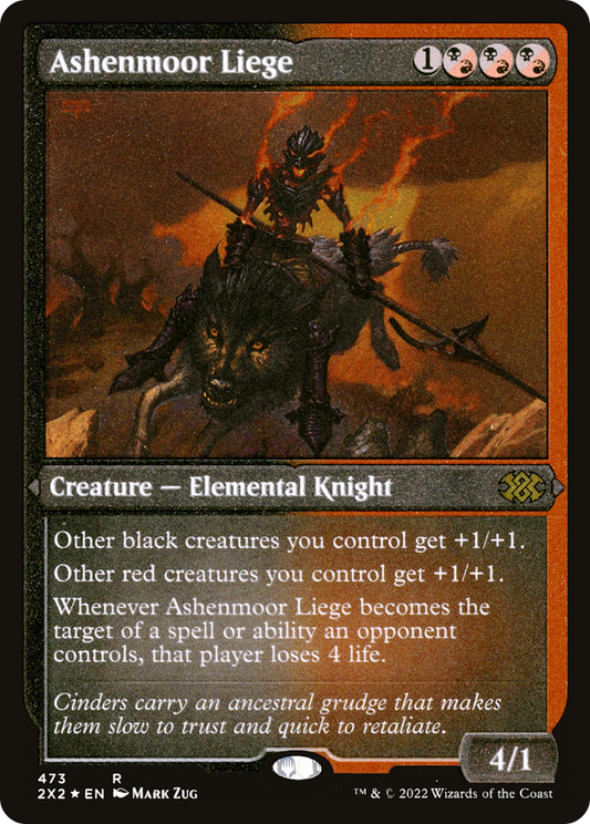 Ashenmoor Liege - Foil Etched