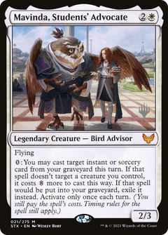 Mavinda, Students' Advocate (021) (Promo Pack) - Foil