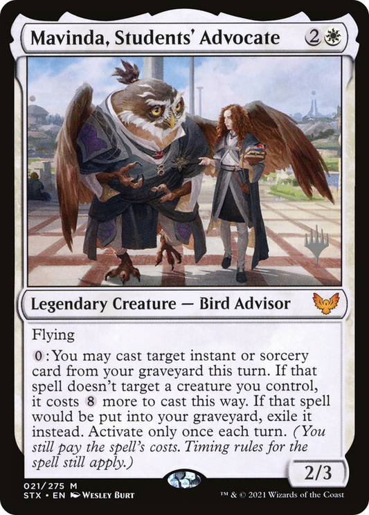 Mavinda, Students' Advocate (021) (Promo Pack) - Foil