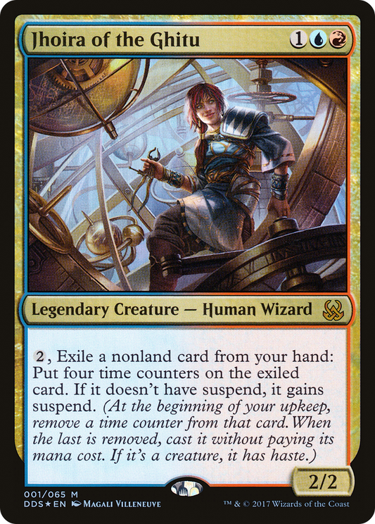 Jhoira of the Ghitu - Foil