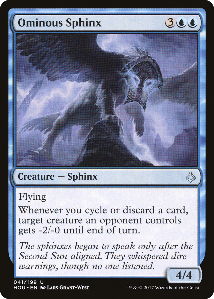 Ominous Sphinx - Foil
