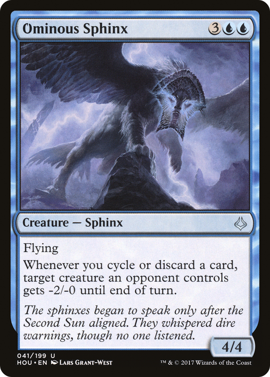 Ominous Sphinx - Foil