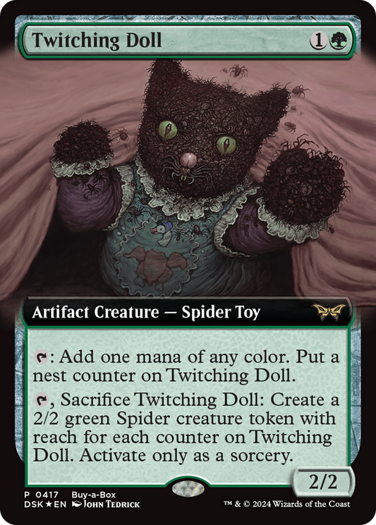 Twitching Doll (Buy-a-Box Promo) (Extended Art) - Foil