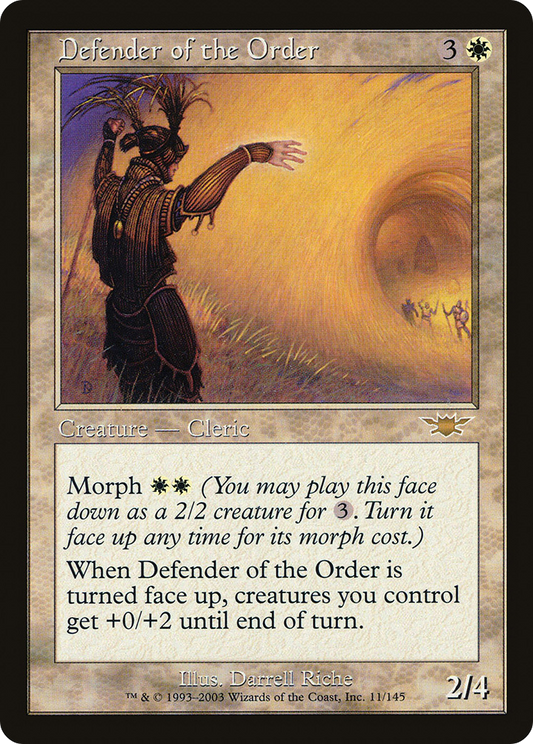 Defender of the Order - Foil