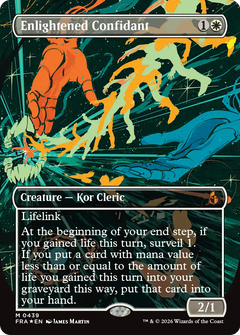 Enlightened Confidant (0439) (Borderless) (FRA) - Foil
