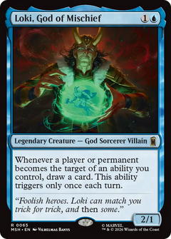 Loki, God of Mischief (0065) (MSH) - Foil