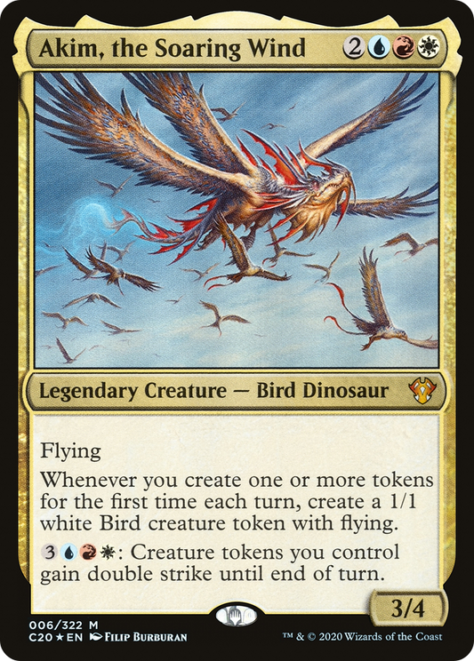 Akim, the Soaring Wind - Foil
