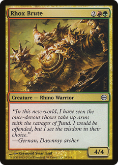 Rhox Brute - Foil