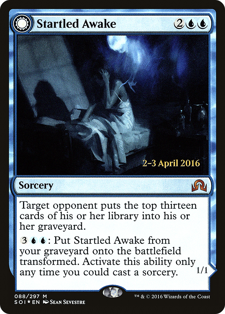 Startled Awake // Persistent Nightmare (080) (Prerelease) (PSOI) - Foil