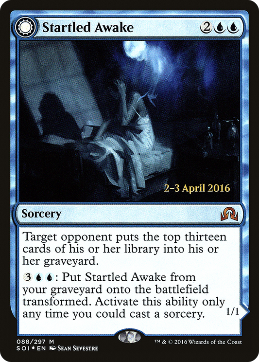 Startled Awake // Persistent Nightmare (080) (Prerelease) (PSOI) - Foil