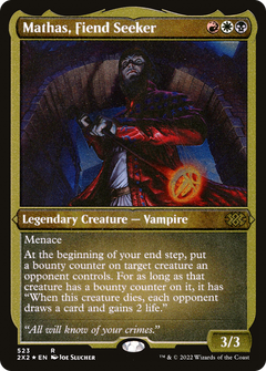 Mathas, Fiend Seeker - Foil Etched