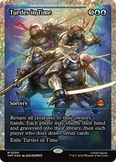 Turtles in Time (0294) (Showcase) (TMT) - Fracture Foil