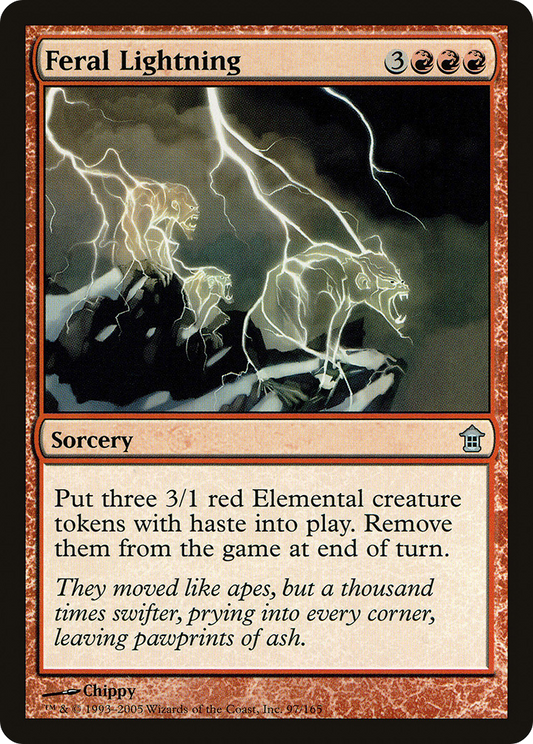 Feral Lightning - Foil
