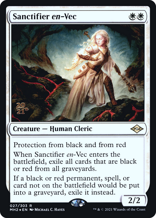 Sanctifier en-Vec (027) (Prerelease) - Foil