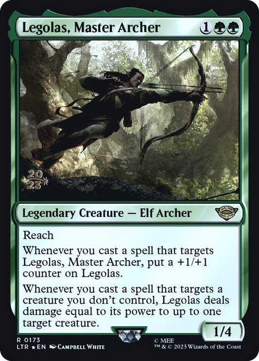 Legolas, Master Archer (0173) (Prerelease) - Foil
