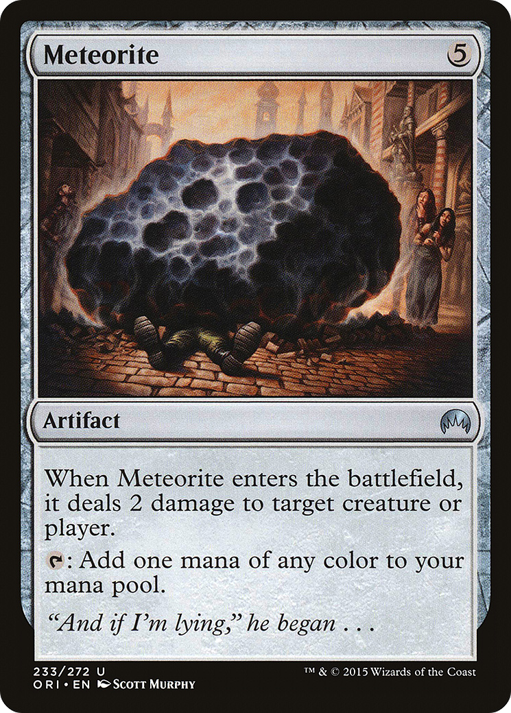 Meteorite - Foil
