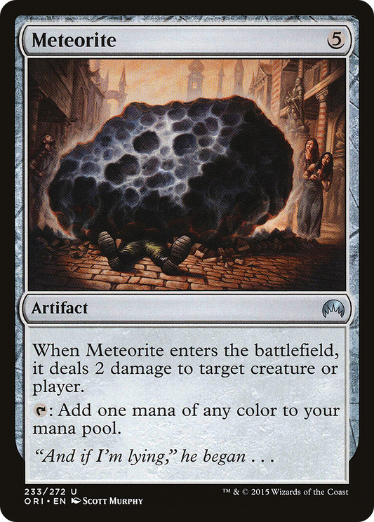 Meteorite - Foil