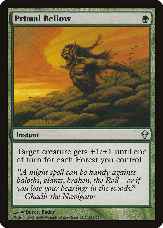 Primal Bellow - Foil