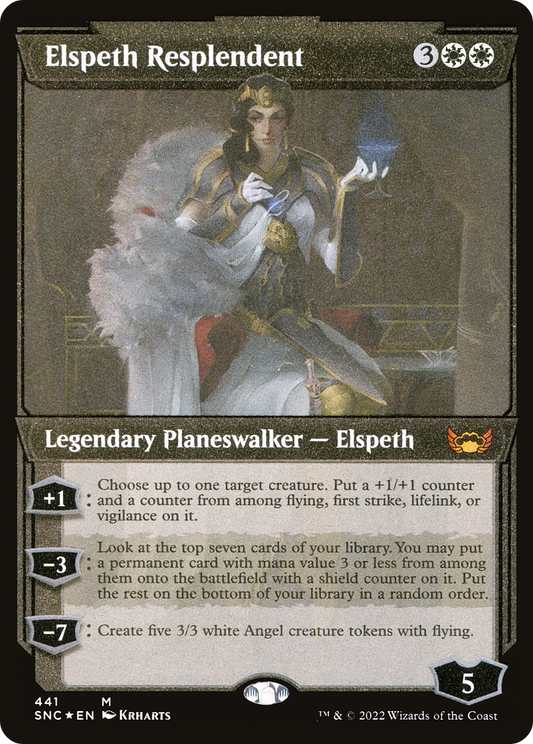 Elspeth Resplendent (441) (Showcase) - Foil Etched