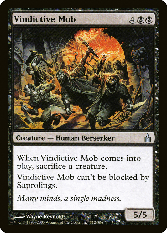 Vindictive Mob - Foil
