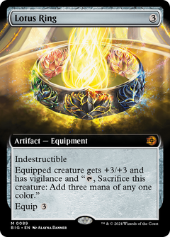 Lotus Ring (0089) (Extended Art) - Foil