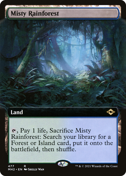 Misty Rainforest (477) (Extended Art)