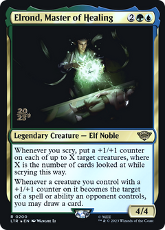Elrond, Master of Healing (0200) (Prerelease) - Foil