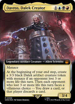 Davros, Dalek Creator (0998) (Extended Art) - Surge Foil