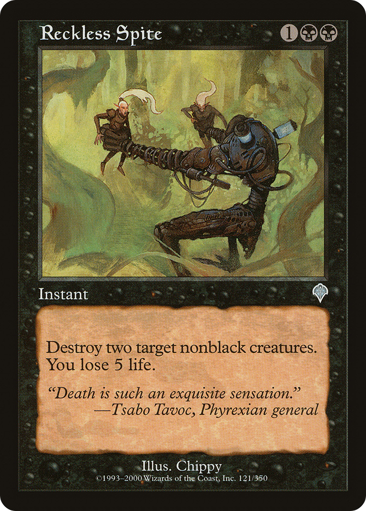 Reckless Spite - Foil