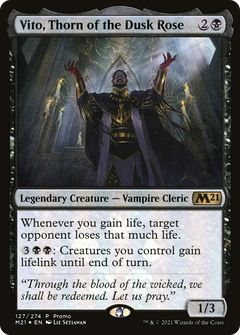 Vito, Thorn of the Dusk Rose (127) - Foil