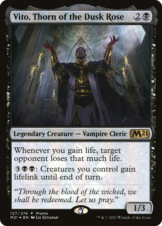 Vito, Thorn of the Dusk Rose (127) - Foil