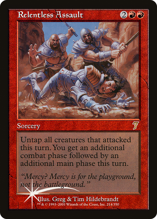 Relentless Assault - Foil