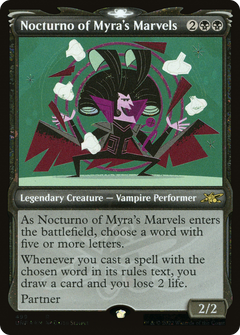 Nocturno of Myra's Marvels (499) (Showcase) - Galaxy Foil