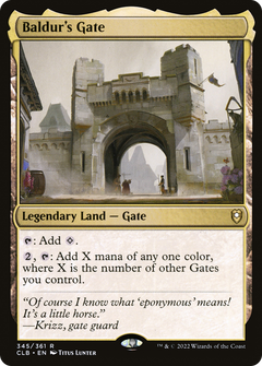 Baldur's Gate - Foil