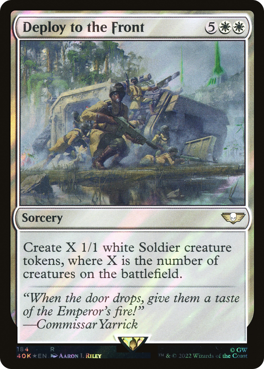 Deploy to the Front - Surge Foil