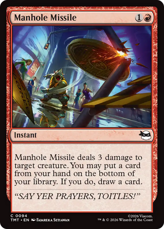 Manhole Missile (TMT) - Foil