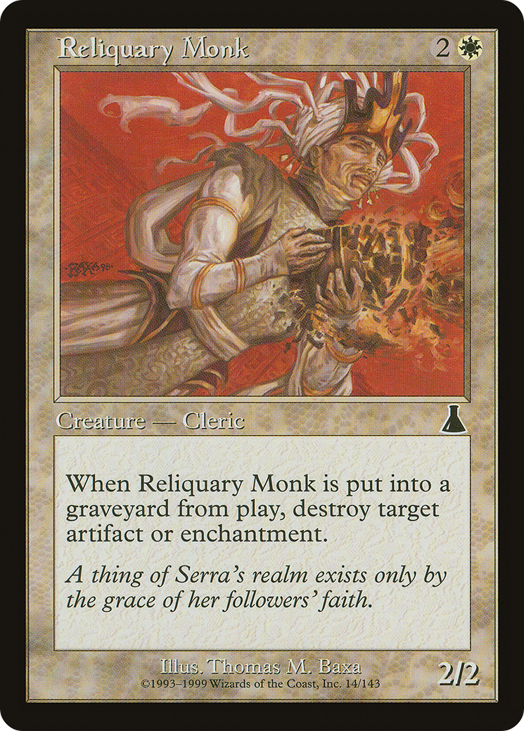 Reliquary Monk - Foil