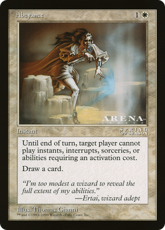 Abeyance (Oversized) (Arena League Promo)