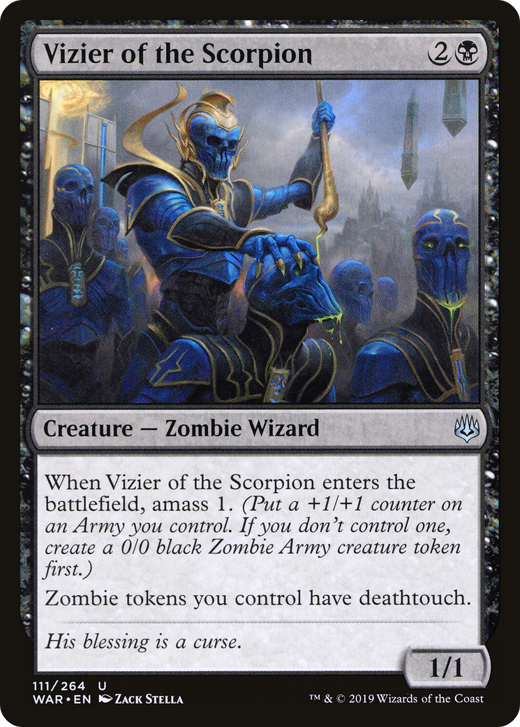 Vizier of the Scorpion - Foil