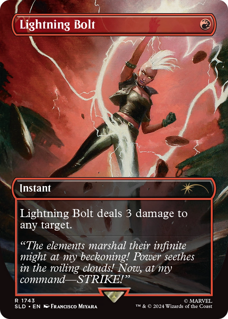 Lightning Bolt (1743) (Borderless) - Foil