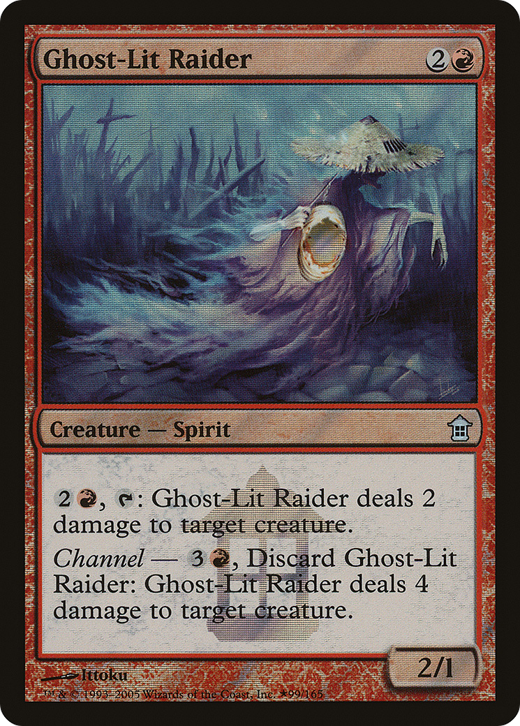 Ghost-lit Raider - Foil - Launch Promo