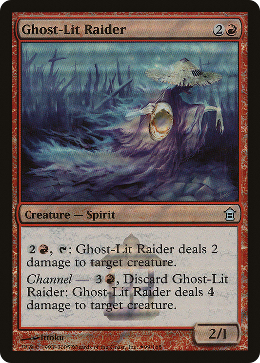 Ghost-lit Raider - Foil - Launch Promo