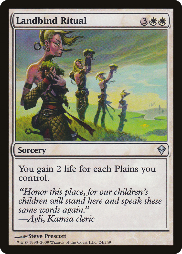 Landbind Ritual - Foil